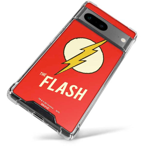 DC Comics The Flash Classic Emblem Google Pixel 8 Clear Case